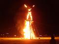 Man Burn - fireworks done, let the burning begin 5